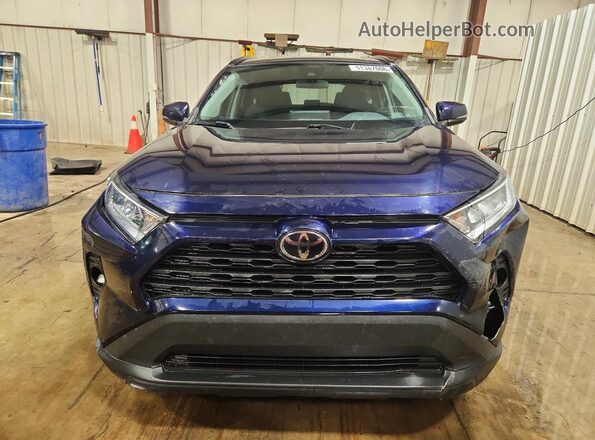 2T3P1RFV6MW182176 2021 TOYOTA RAV4 Blue Вид спереду
