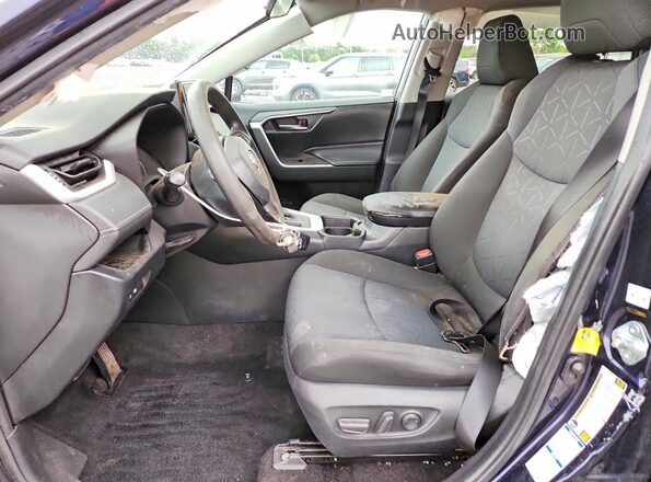 2T3P1RFV6MW243915 2021 TOYOTA RAV4 Blue Widok wnętrza z przodu