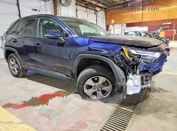 2T3P1RFV6NW269576 2022 TOYOTA RAV4 Blue Передня права чверть
