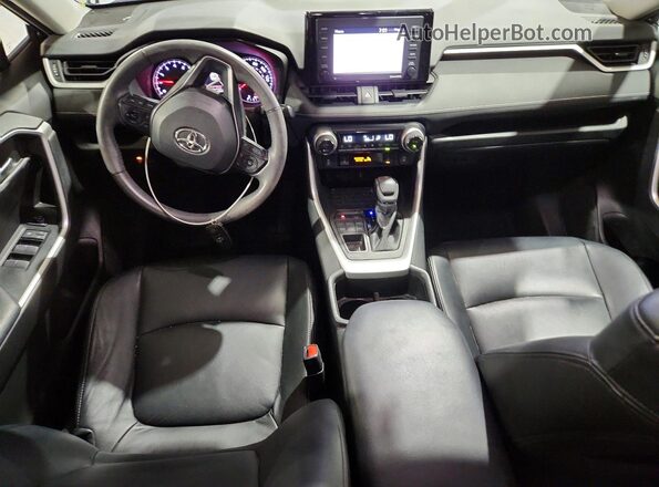 2T3P1RFV6NW269576 2022 TOYOTA RAV4 Blue Вид панелі приладів