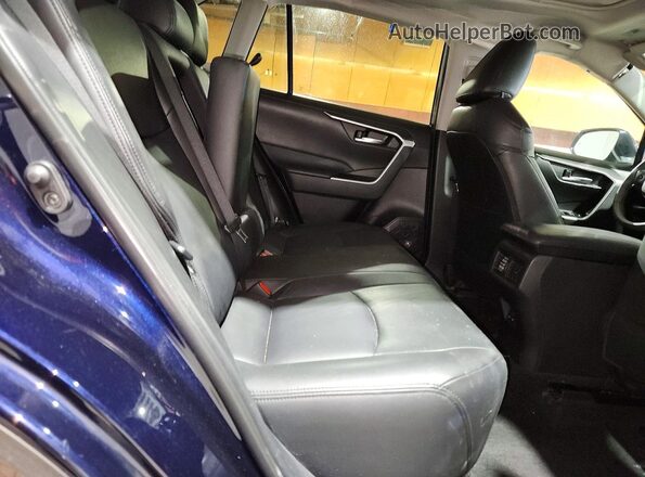 2T3P1RFV6NW269576 2022 TOYOTA RAV4 Blue Вид задньої частини салону