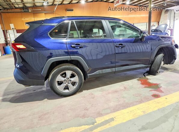 2T3P1RFV6NW269576 2022 TOYOTA RAV4 Blue Задня права чверть