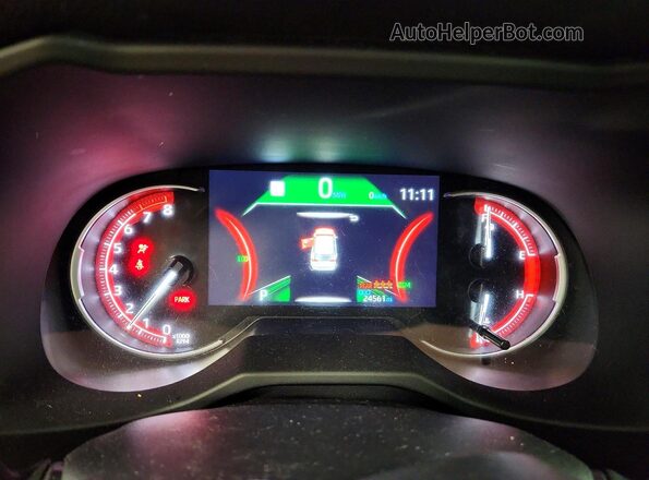 2T3P1RFV6PW335451 2023 TOYOTA RAV4 Бордовый Вид щитка приборов