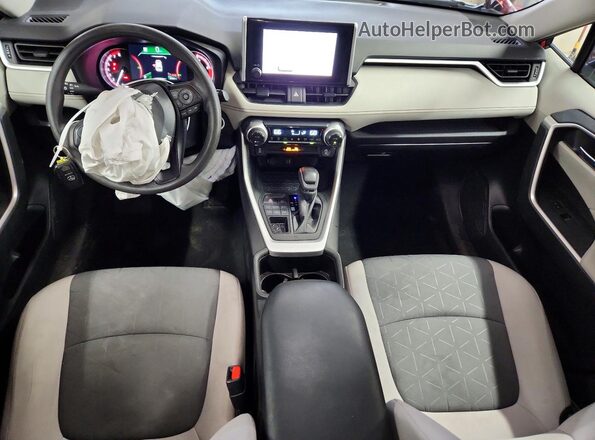 2T3P1RFV6PW335451 2023 TOYOTA RAV4 Бордовый Вид панели приборов