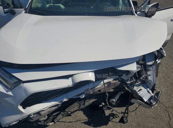 2T3P1RFV6SC505219 2025 TOYOTA RAV4 White ძრავის განყოფილების ხედი