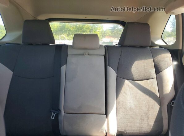 2T3P1RFV6SC505219 2025 TOYOTA RAV4 White უკანა სავარძლების ხედი
