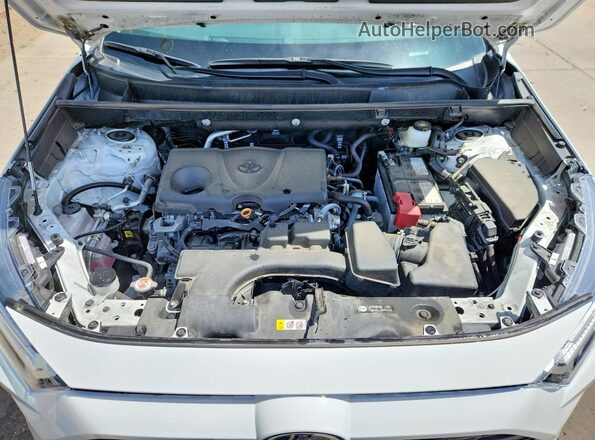 2T3P1RFV6SW502139 2025 TOYOTA RAV4 White Engine compartment view