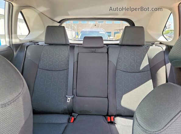 2T3P1RFV6SW502139 2025 TOYOTA RAV4 White Rear seats view