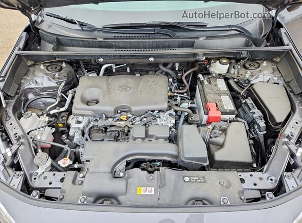 2T3P1RFV6SW625794 2025 TOYOTA RAV4 Gray ძრავის განყოფილების ხედი