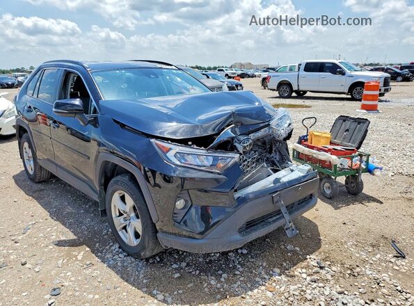 2T3P1RFV7LC110161 2020 TOYOTA RAV4 Черный Передняя правая четверть