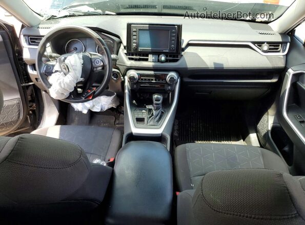 2T3P1RFV7LC110161 2020 TOYOTA RAV4 Черный Вид панели приборов