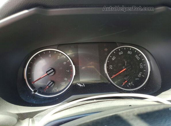 2T3P1RFV7LC110161 2020 TOYOTA RAV4 Черный Вид щитка приборов