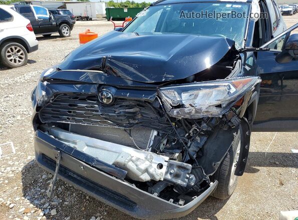 2T3P1RFV7LC110161 2020 TOYOTA RAV4 Черный Вид задней части салона
