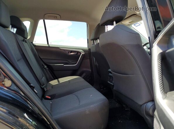 2T3P1RFV7LC110161 2020 TOYOTA RAV4 Черный Вид задних сидений