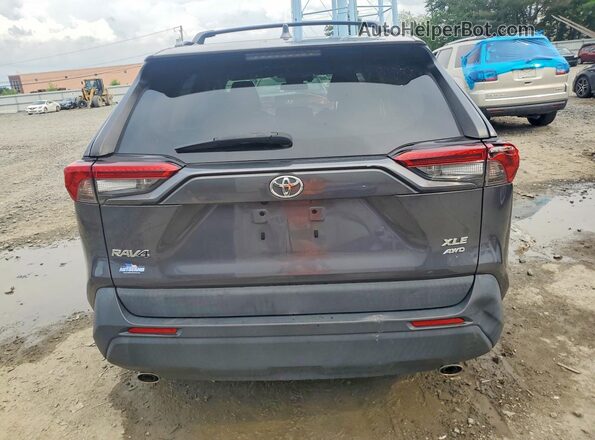 2T3P1RFV7LW135141 2020 TOYOTA RAV4 Черный Вид сзади