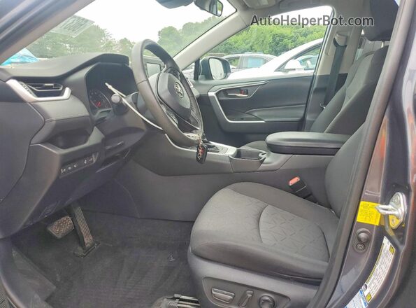 2T3P1RFV7LW135141 2020 TOYOTA RAV4 Черный Вид салона спереди