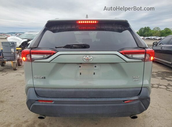 2T3P1RFV7MW144116 2021 TOYOTA RAV4 Серый Вид сзади