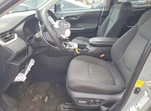 2T3P1RFV7MW144116 2021 TOYOTA RAV4 Серый Вид салона спереди