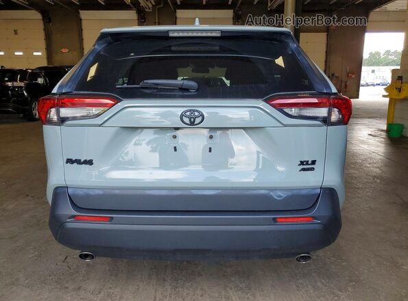 2T3P1RFV7MW209708 2021 TOYOTA RAV4 Gray Vista trasera