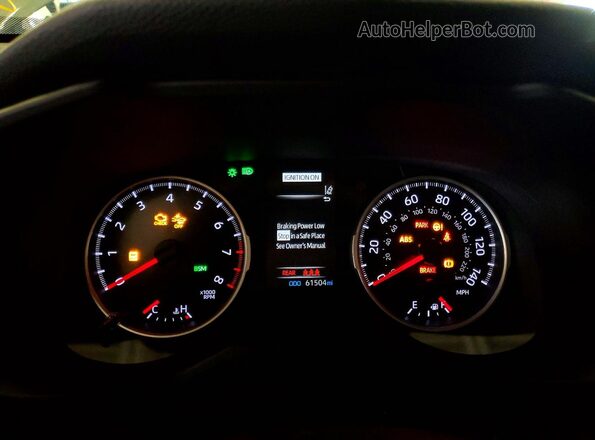 2T3P1RFV7MW209708 2021 TOYOTA RAV4 Gray Vista del cuadro de instrumentos