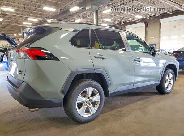 2T3P1RFV7MW209708 2021 TOYOTA RAV4 Gray Trasero derecho
