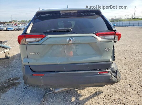 2T3P1RFV7MW214097 2021 TOYOTA RAV4 Green Vista trasera