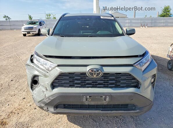 2T3P1RFV7MW214097 2021 TOYOTA RAV4 Green Vista frontal