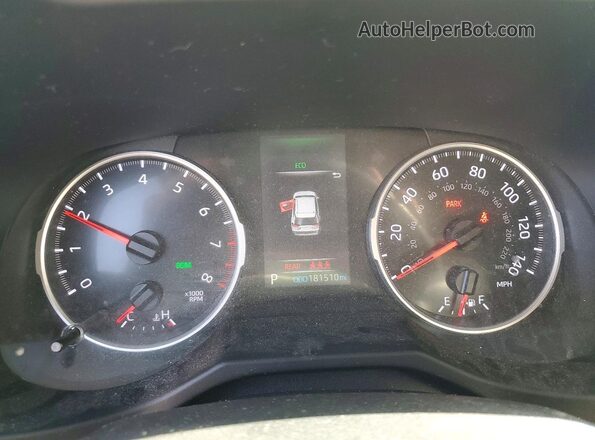 2T3P1RFV7MW214097 2021 TOYOTA RAV4 Green Vista del cuadro de instrumentos