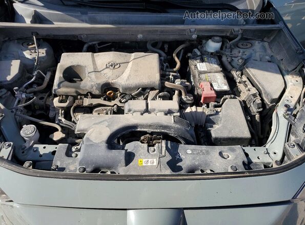 2T3P1RFV7MW214097 2021 TOYOTA RAV4 Green Vista del compartimento del motor
