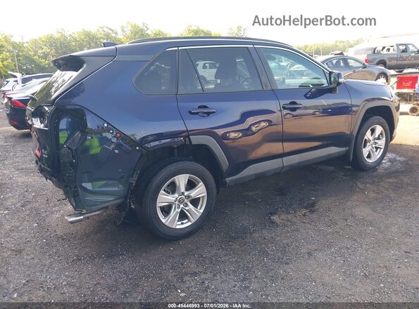 2T3P1RFV7MW215671 2021 TOYOTA RAV4 Blue Trasero derecho