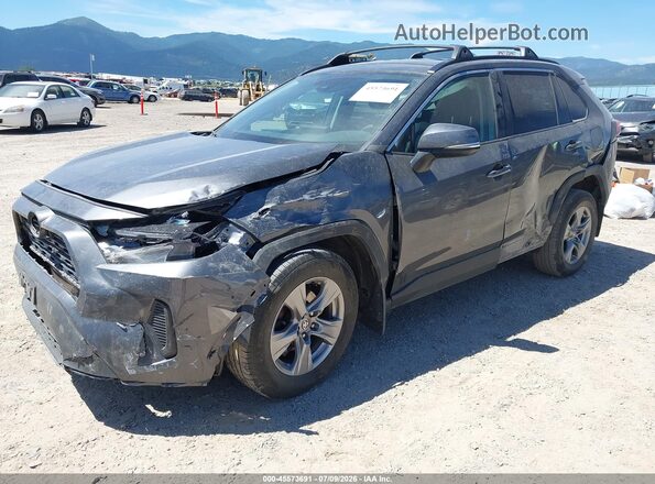 2T3P1RFV7NC262931 2022 TOYOTA RAV4 Gray Передня ліва чверть