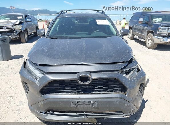 2T3P1RFV7NC262931 2022 TOYOTA RAV4 Gray Вид задньої частини салону