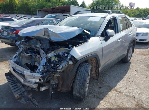 2T3P1RFV7NW270431 2022 TOYOTA RAV4 Silver Передня ліва чверть