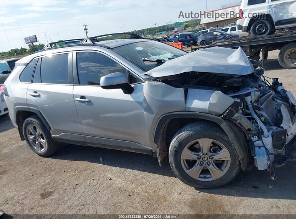 2T3P1RFV7NW270431 2022 TOYOTA RAV4 Silver Вид щитка приладів