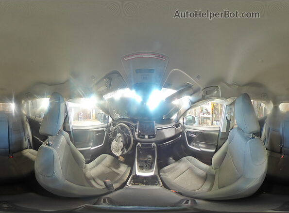 2T3P1RFV7PW374176 2023 TOYOTA RAV4 White Widok wnętrza 360 stopni