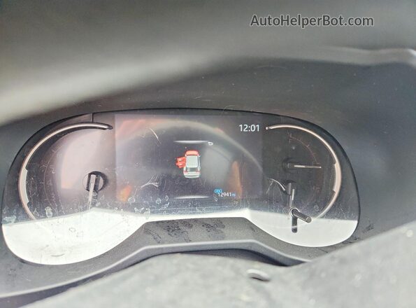 2T3P1RFV7RC483659 2024 TOYOTA RAV4 Gray Вид щитка приладів
