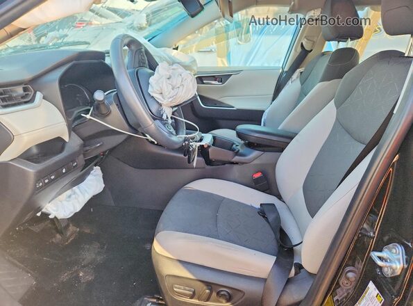 2T3P1RFV7SC515953 2025 TOYOTA RAV4 Black Widok wnętrza z przodu