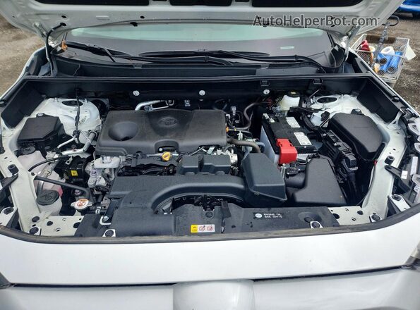 2T3P1RFV7SC569625 2025 TOYOTA RAV4 White Շարժիչի բաժամունքի տեսք