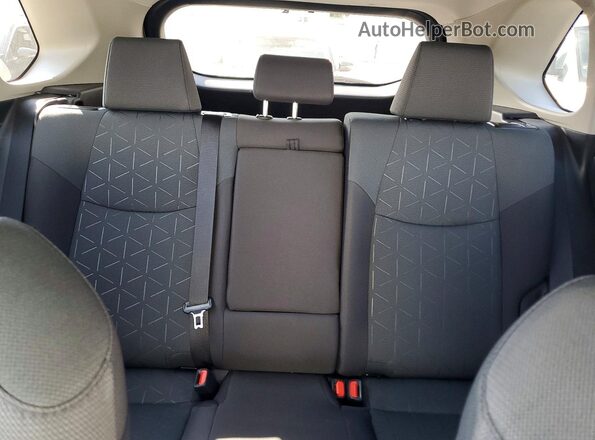 2T3P1RFV7SW586746 2025 TOYOTA RAV4 White უკანა სავარძლების ხედი