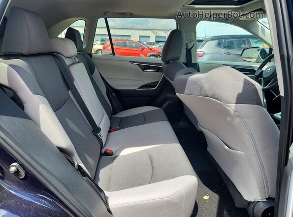 2T3P1RFV7SW610883 2025 TOYOTA RAV4 Blue Вид задньої частини салону
