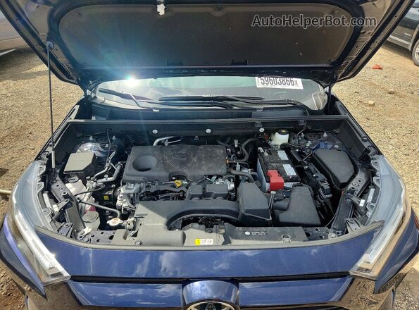 2T3P1RFV7SW610883 2025 TOYOTA RAV4 Blue Вид підкапотного простору