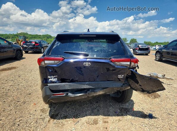 2T3P1RFV7SW610883 2025 TOYOTA RAV4 Blue Вид ззаду