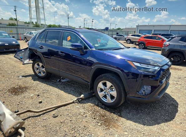 2T3P1RFV7SW610883 2025 TOYOTA RAV4 Blue Передня права чверть