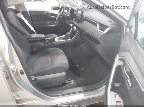 2T3P1RFV8KC037932 2019 TOYOTA RAV4 Silver წინა სალონის ხედი