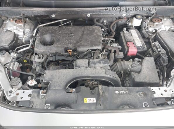 2T3P1RFV8KC037932 2019 TOYOTA RAV4 Silver უკანა ხედი