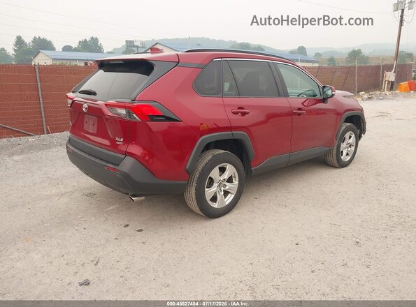 2T3P1RFV8KC059221 2019 TOYOTA RAV4 Red Задня права чверть