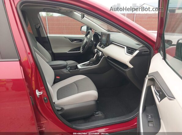 2T3P1RFV8KC059221 2019 TOYOTA RAV4 Red Вид салону спереду