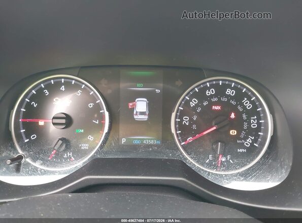 2T3P1RFV8KC059221 2019 TOYOTA RAV4 Red Вид задніх сидінь