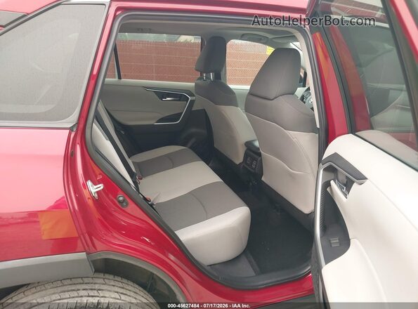 2T3P1RFV8KC059221 2019 TOYOTA RAV4 Red Вид наклейки з VIN-кодом