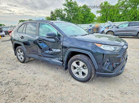 2T3P1RFV8KW041509 2019 TOYOTA RAV4 Black წინა მარჯვენა